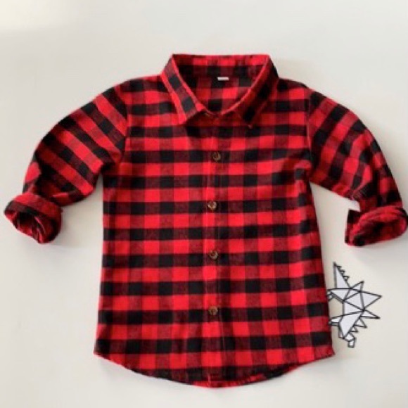 🥰 adorable unisex flannel - Picture 3 of 8